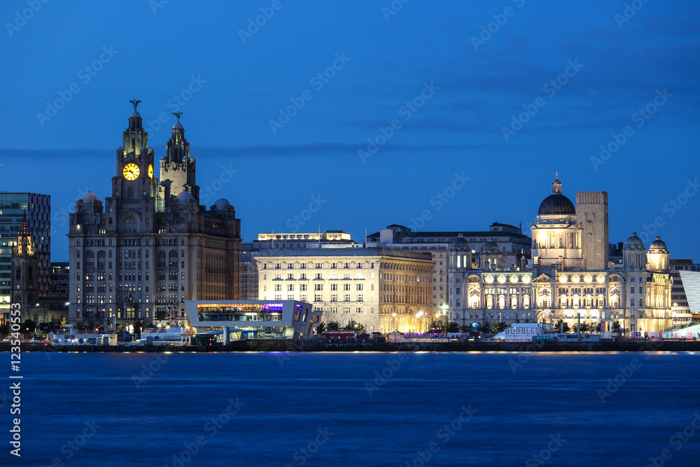 The Three Graces of Liverpool