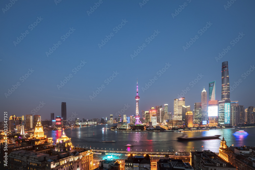 Shanghai skyline