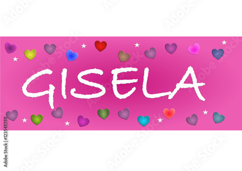 Vorname Gisela, Grafik photo