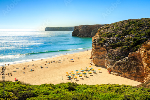 Beliche Beach next to Sagres, Saint Vincent Cape, Portugal © malajscy