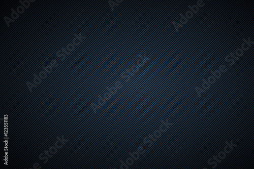 Black and blue abstract background with diagonal lines, vector illustration