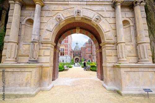 Outside entrance of Cuypers Bibliotheek, Amsterdam photo