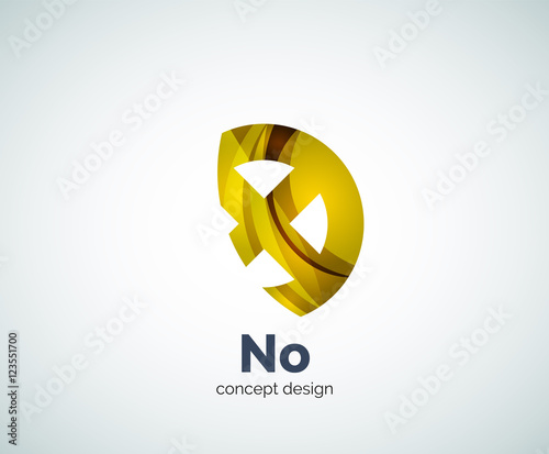 Vector cross logo template photo