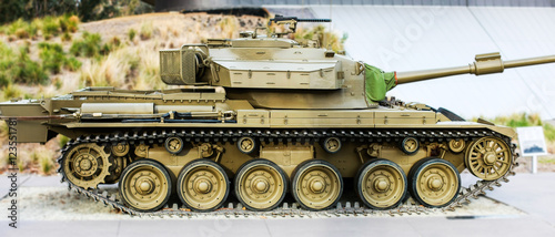 Tableau sur toile Centurion Tank from Vietnam War in Canberra, Australia