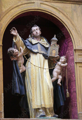 Statue of St Dominic in Salamanca