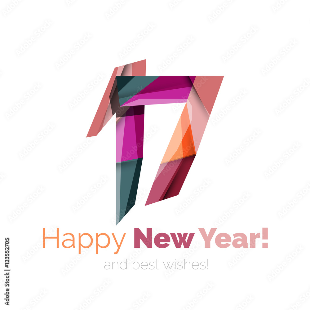 Fototapeta premium New Year and Christmas holiday elements