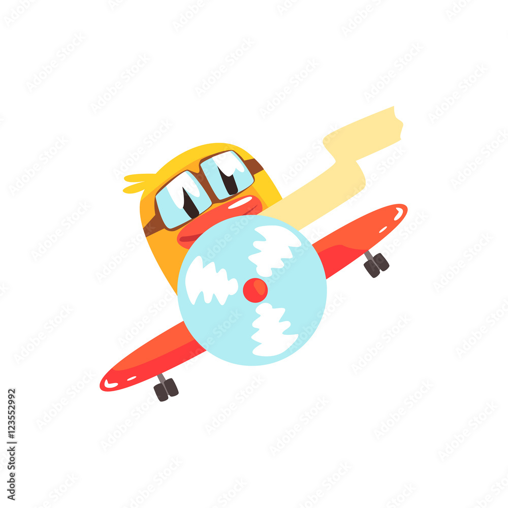 Duckling Pilot Cute Character Sticker Duckling Pilot Cute Character Sticker
