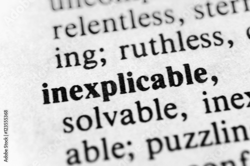 Inexplicable
