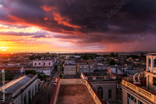 Sonnenuntergang über Cienfuegos