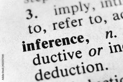 Obraz na plátně Inference