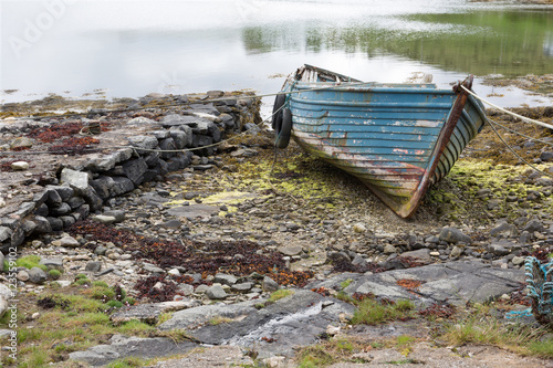 Old derelict boat