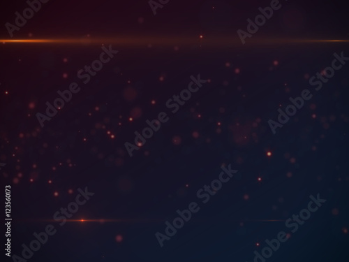 Beautiful Gold Light and Particles - Luxury Background Design Element