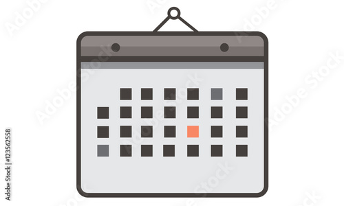 Calendar vector