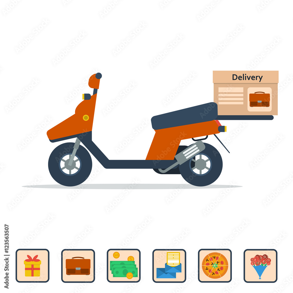 Vector Scooter to deliver goods