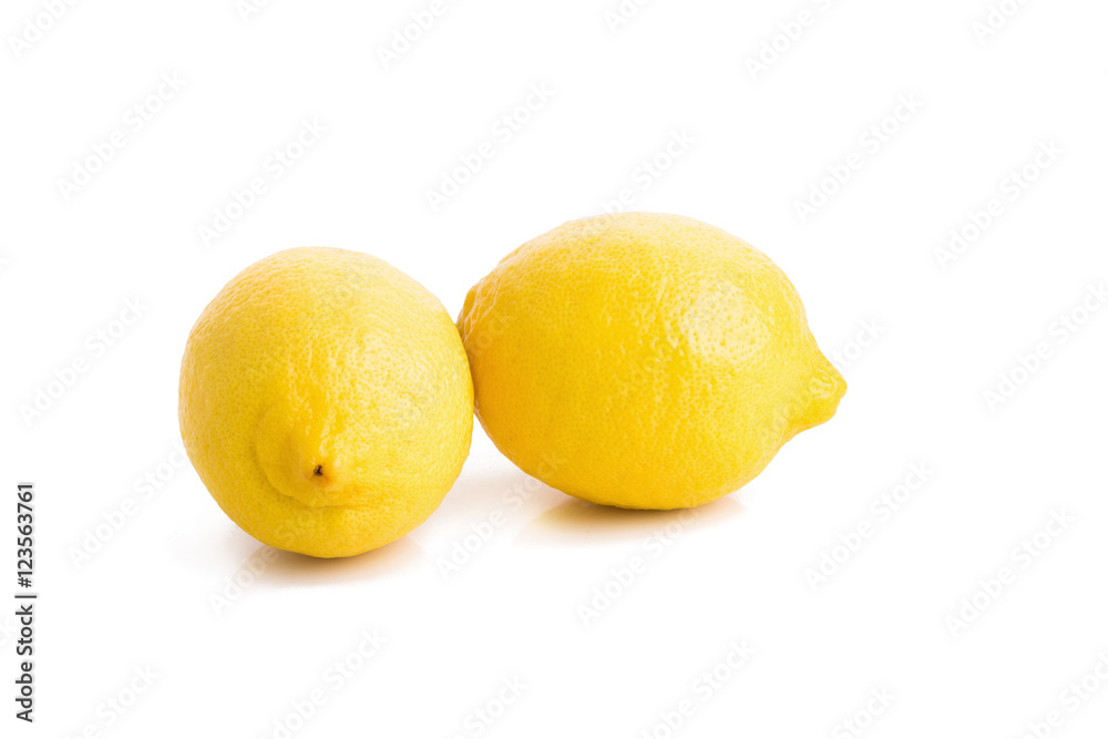 Lemon isolated on white background Lemon isolated on white background