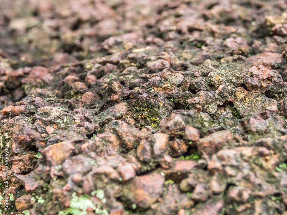 Closeup of ancient rock texture and background Closeup of ancient rock texture and background