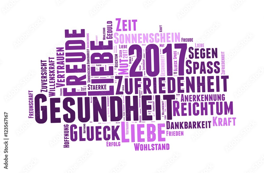 2017 Wünsche zum Jahreswechsel, lila 2017 Wünsche zum Jahreswechsel, lila