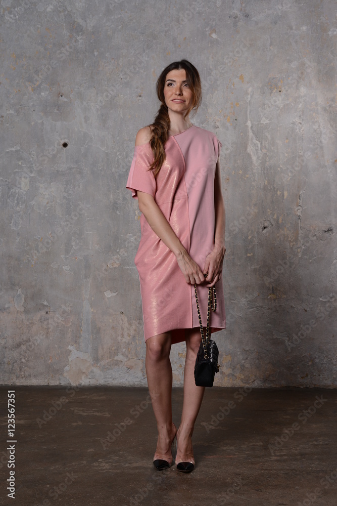 Fototapeta premium Girl in summer dress