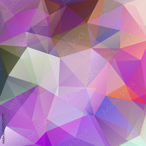 Abstract pink geometric style background. Vector illustration