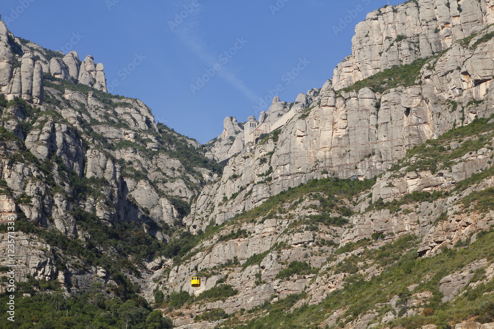 Montserrat and aerial cable car