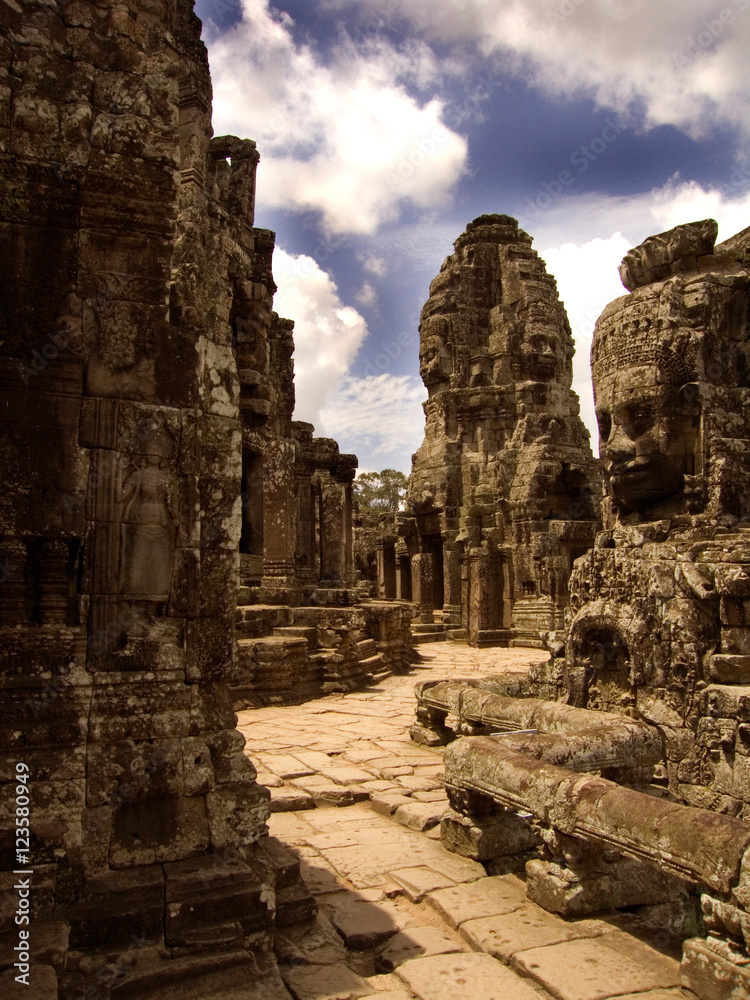 Temple Faces - Cambodia