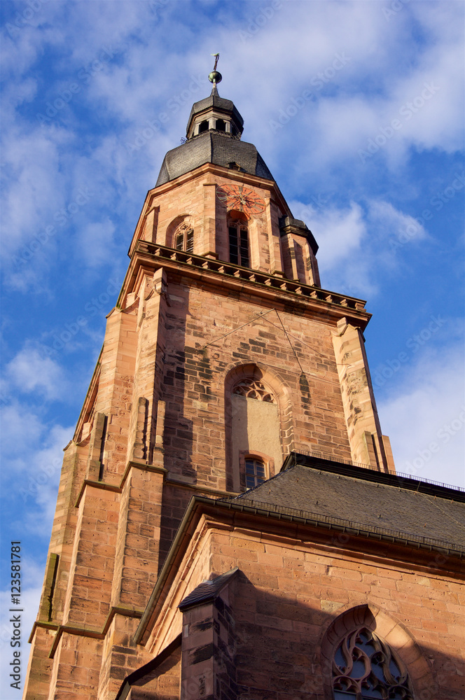 Heidelberg Church Tower Germany