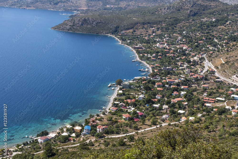 A small village near the sea, Mediterranean Sea , Fisherman Village