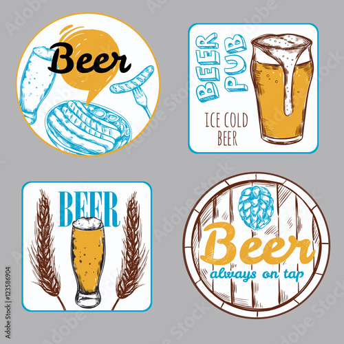 Beer Label Set