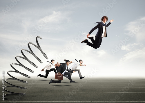 Konstfotografi Overcome and achieve success
