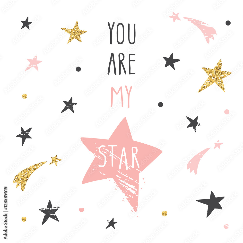 Inspirational and motivational romantic and love quote. You are my 