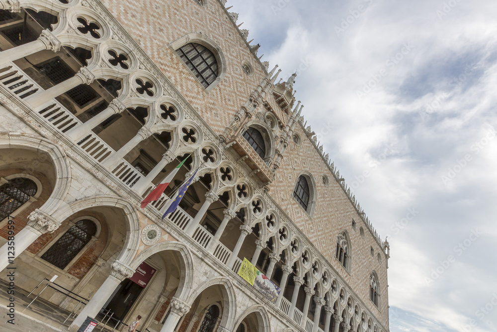 Detail of Piazza San Marco, St Marco Plaza in Venice, Italy Detail of Piazza San Marco, St Marco Plaza in Venice, Italy