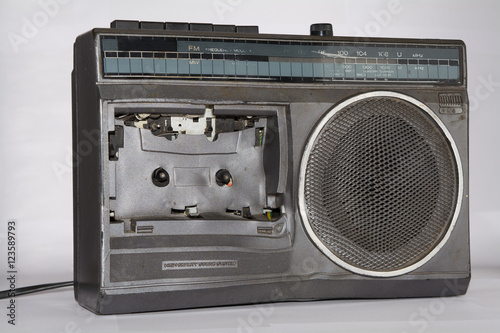 Old broken radio