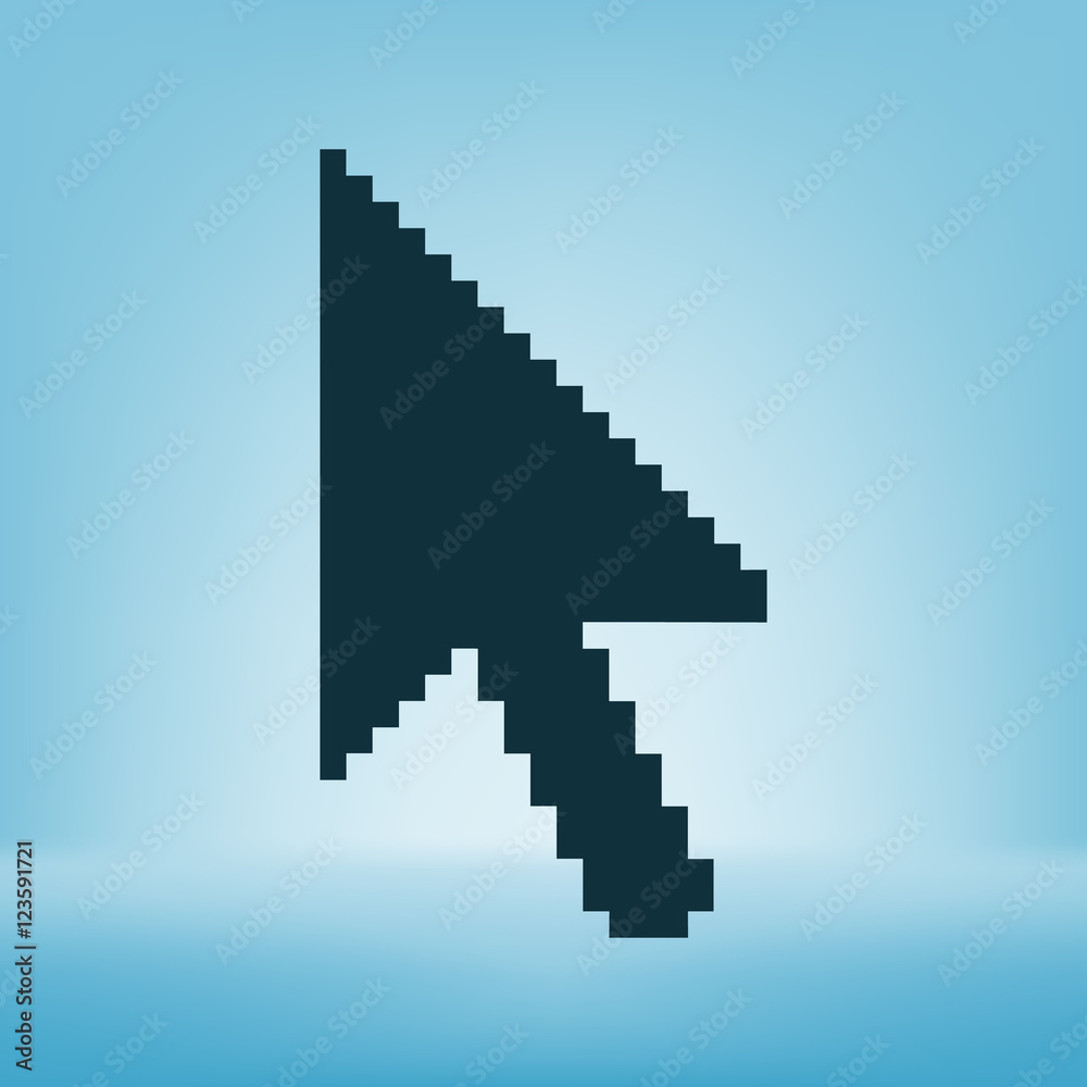 Vector arrow cursor icon Vector arrow cursor icon