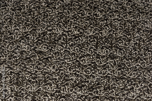 The texture of brown leather fabric from artificial wool.