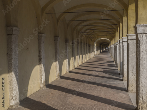 Portico of the Capuchins in Comacchio