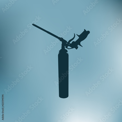 Foam gun icon