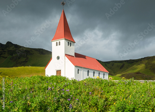 Myrdal church, Vik, south of Iceland