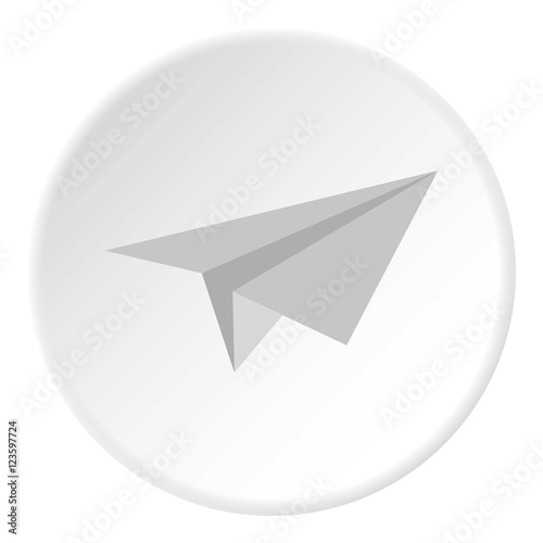 Free Download Paper plane icon. Flat illustration of paper plane vector icon for web - GFXLoad