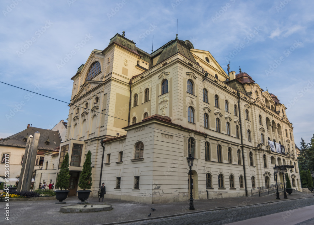 Old buildings on Kosice main square