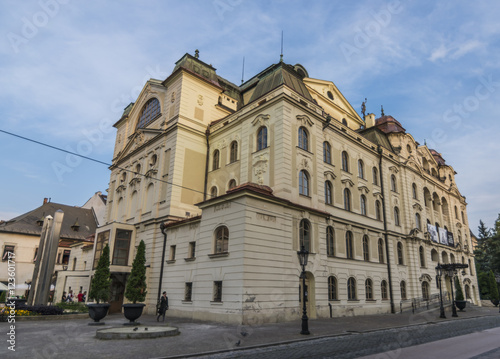 Old buildings on Kosice main square