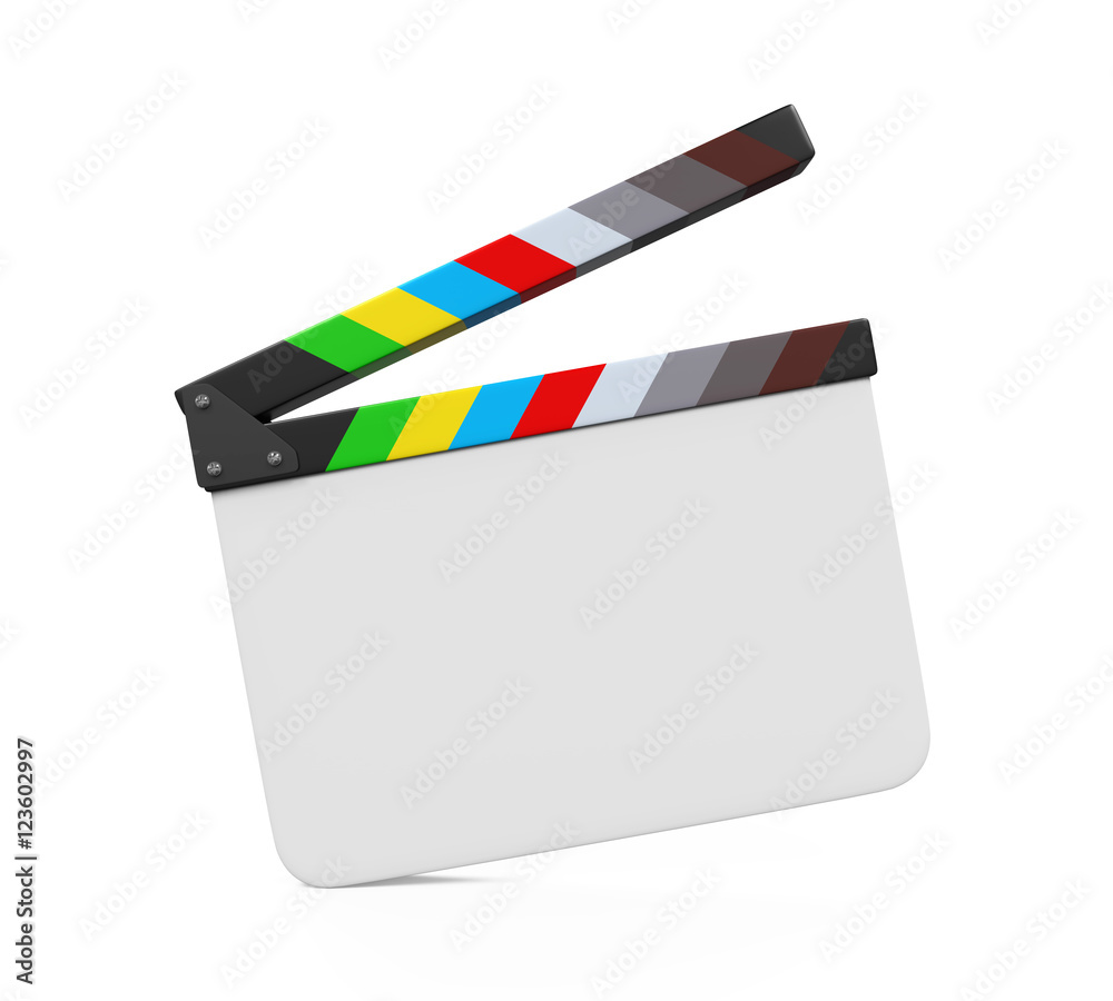 Fototapeta premium Empty Movie Clapper Board