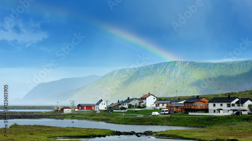Skarsvag village, Norway