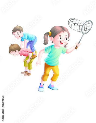 Boy with a donkey carries a...