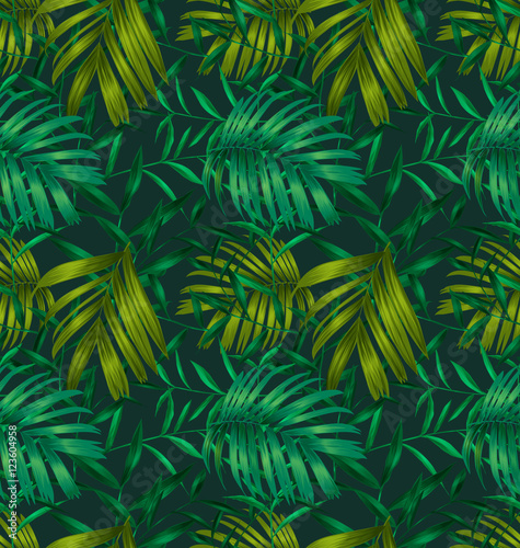 leaf seamless pattern © theerapol