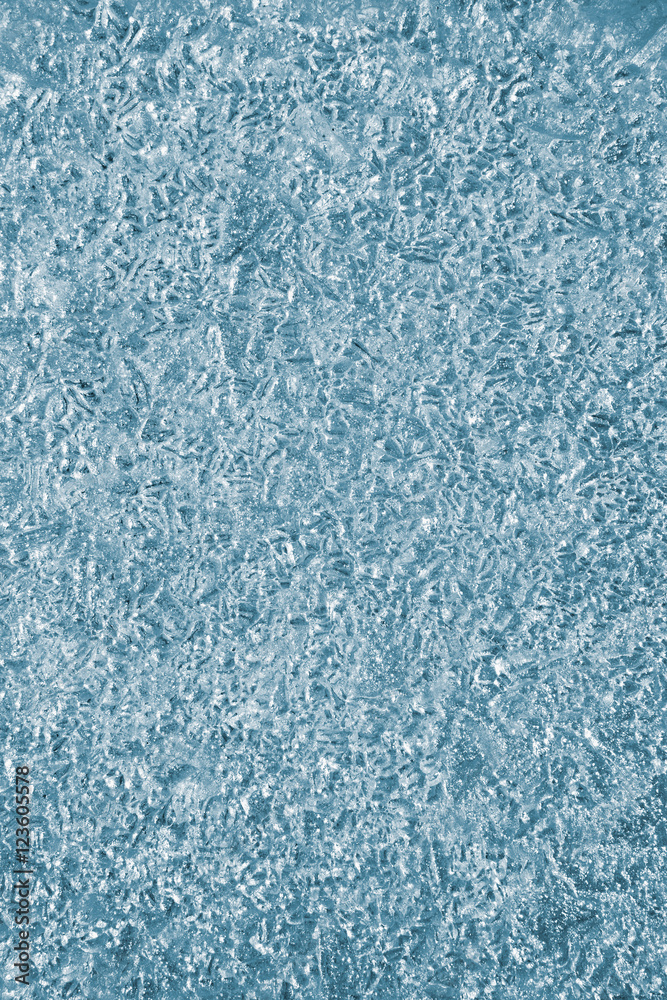 Ice background, uniform texture