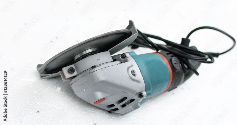 Angle Grinder with a protective casing Angle Grinder with a protective casing