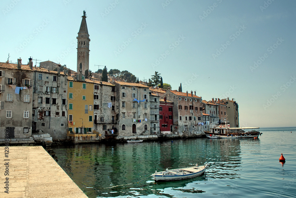Fototapeta premium Croazia, Panorama di Rovigno