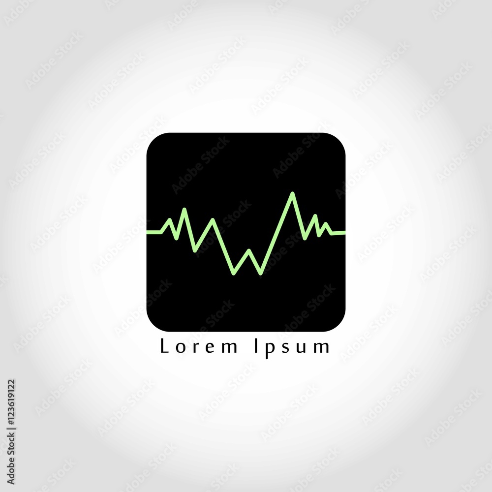 Radio Frequency Wave Icon or Logo Radio Frequency Wave Icon or Logo