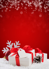 Xmas gift background