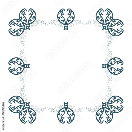 Beautiful old ornate patterned frame